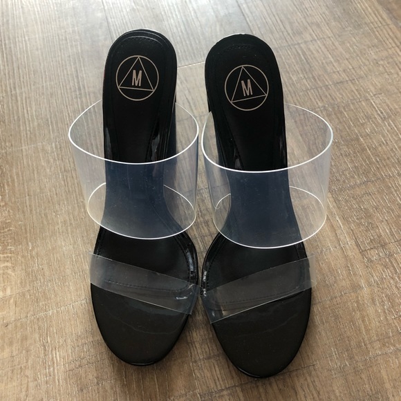 Missguided Shoes - Missguided Clear Heels